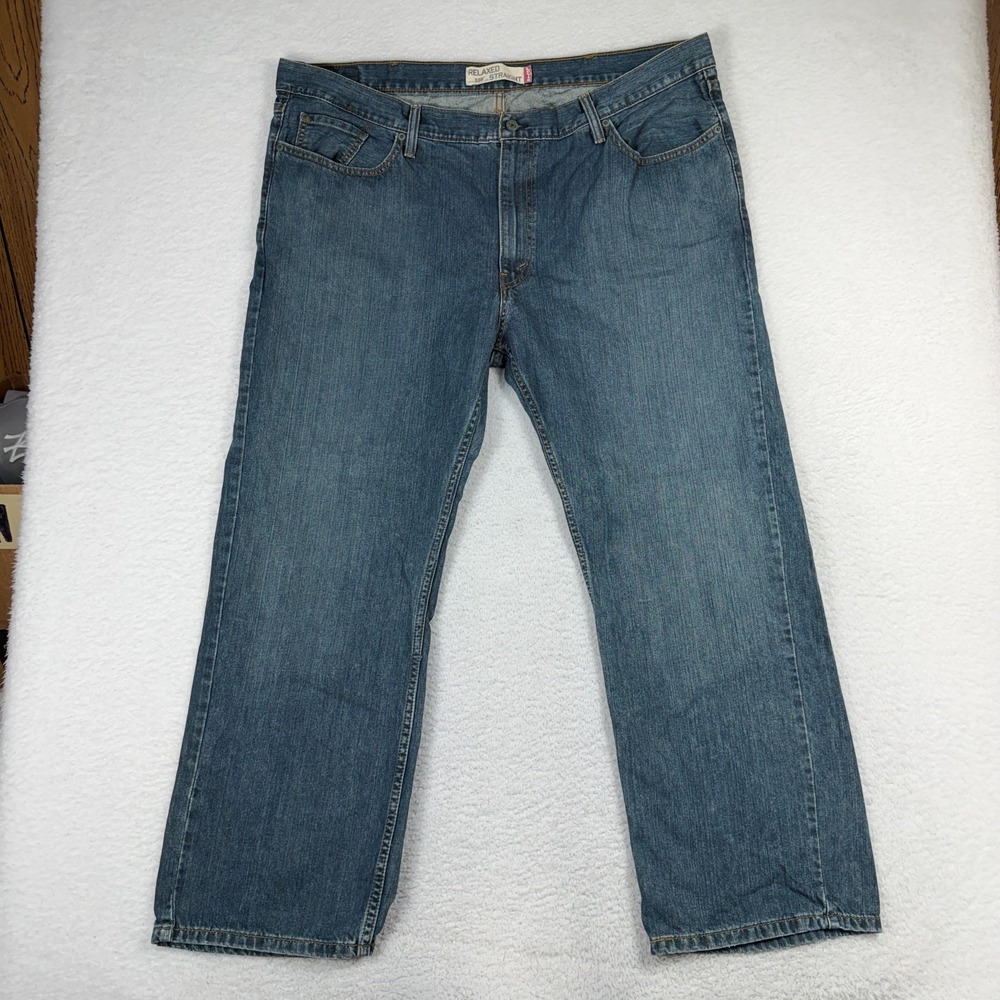 Y2K VTG Levi’s 559 Men’s Jeans 44x30 (43.5x29) Blue Relaxed Straight 100% Cotton
